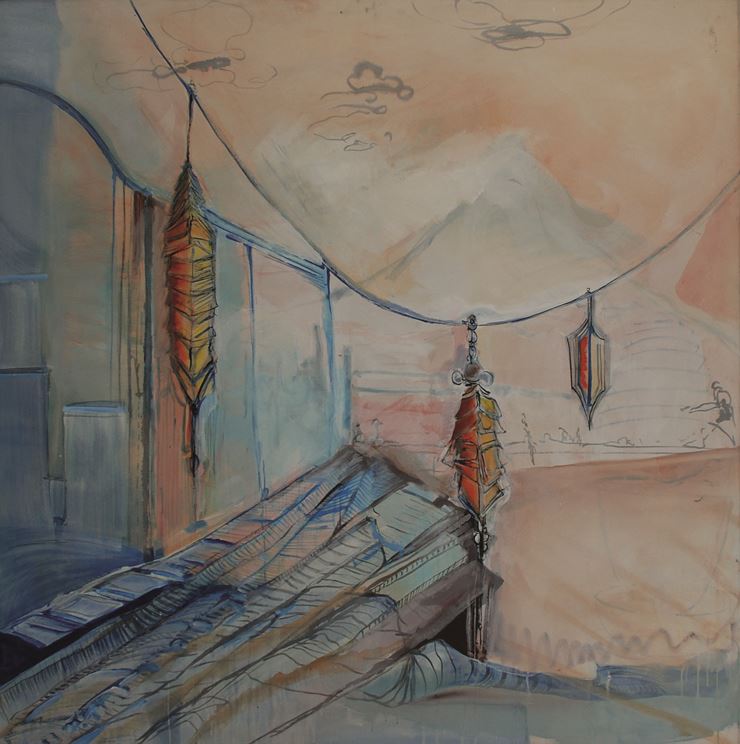 AUSSTELLUNG: CLEMENS KALETSCH 'UNBEKANNTE GESCHICHTEN'. MALEREI & ZEICHNUNGEN